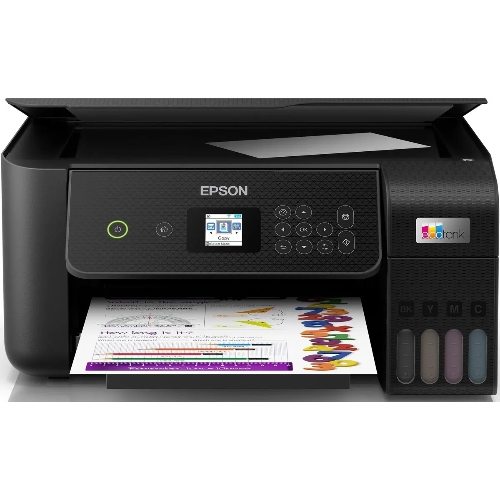 МФУ струйное Epson L3260 (C11CJ66409/C11CJ66507/C11CJ66511/C11CJ66414/C11CK58507), A4, цветной, печ. до 33 стр/мин. (ч/б) до 15 стр/мин. (цвет), 1440 x 5760 dpi (печать) 1200x2400dpi (скан.), USB, Wi-Fi, Air Print, Mopria