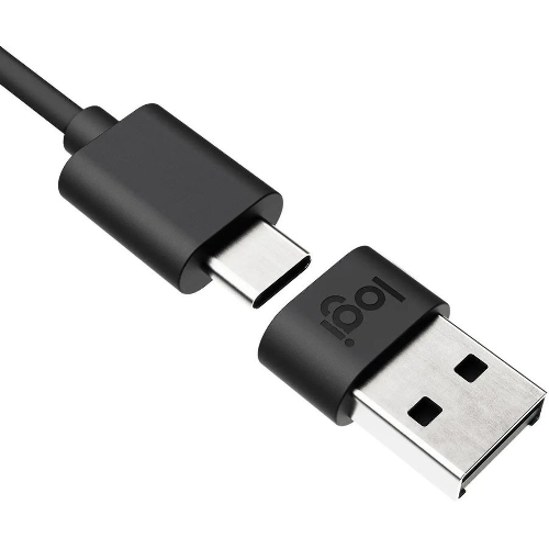 Гарнитура Logitech Zone Wired UC графит, проводная, USB-C, сертификация Microsoft Teams