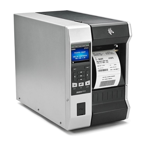 Принтер этикеток термотрансферный Zebra ZT610 (ZT61042-T2E0200Z) 4", 203 dpi, 356 мм/сек, USB, RS-232 (COM порт, Serial), USB Host, Bluetooth, WiFi, серый