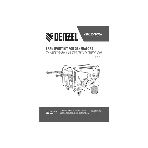 Транспортировочный комплект (колеса и ручки) для генераторов Denzel PS-25, PS-28, PS-33, PS-33E