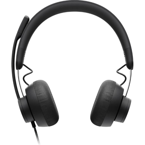 Гарнитура Logitech Zone Wired UC графит, проводная, USB-C, сертификация Microsoft Teams