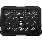 Подставка для ноутбука Buro 15"335x265x22мм 74.35дБ 1xUSB 2x 140ммFAN 480г металлическая сетка/пластик черный