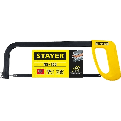 Ножовка Stayer MS-100 по металлу, 60 кгс, 1576_z02