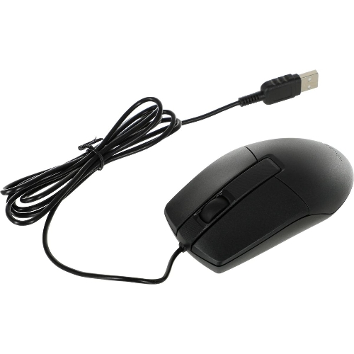 Комплект клавиатура+мышь A4Tech KK-3330 проводной, USB, 1200 DPI, чёрный