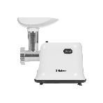 Мясорубка электрическая Sakura SA-6420SW белый, 1500 Вт, 1.4 кг/мин, реверс, защита от перегрузки, насадки - 4