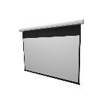 Экран с электроприводом Lumien Master Control 193х220 см (раб. область 119х212см) (95") Matte White FiberGlass черная кайма сверху 70 см 16:9