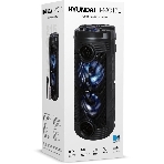 Минисистема Hyundai H-MC170 черный 80Вт/FM/USB/BT/SD/MMC