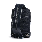 Рюкзак слинг мужской Piquadro Blue Square CA6589B2/BLU2, кожа, темно-синий