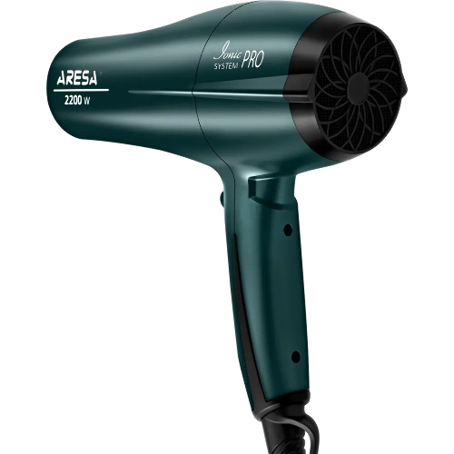 Фен ARESA AR-3218 зеленый, 2200 Вт, ионизация