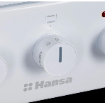 Плита электрическая Hansa FCEW53000 белый, конфорок 4 шт, духовка 68 л, 50 см x 85 см x 60 см
