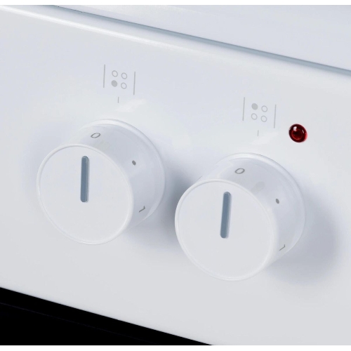 Плита электрическая Hansa FCEW53000 белый, конфорок 4 шт, духовка 68 л, 50 см x 85 см x 60 см