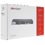 Коммутатор Hikvision DS-3E0518P-E/M, 16×1 Гбит/с PoE + 1×1 Гбит/с RJ45 + 1×1 Гбит/с SFP, неуправляемый