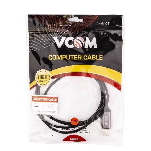 Кабель USB3.1 CM-DP 1.8M CU422MC-1.8M VCOM