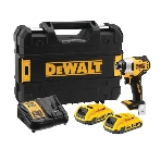 Дрель-шуруповерт DeWalt DCF809D2T-QW, 18 В, 2 Ач, 190 Нм, бесщеточный, ударный