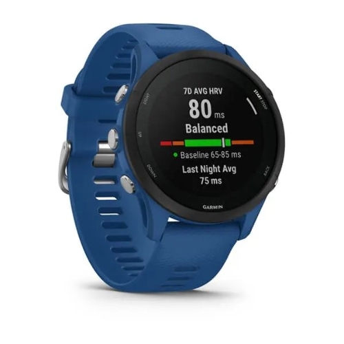 Умные часы Garmin Forerunner 255 1.3" MIP, Bluetooth, 5ATM, синий