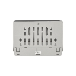 Диспенсер бумажных полотенец Puff-5140Bl черный, с замком, ABS-пластик