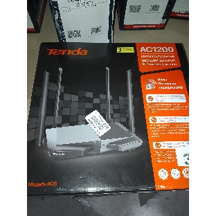 (Б/У) Wi-Fi маршрутизатор TENDA 1200MBPS 10/100M DUAL BAND AC6 [Cм.описание!]