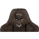 Кресло Бюрократ VIKING KNIGHT LT10 FABRIC коричневый, ткань, 120 кг, механизм качания