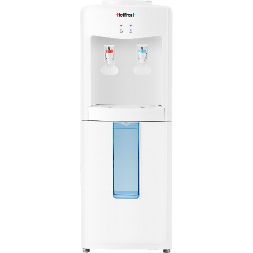 Кулер для воды Hotfrost V118E, верхняя загрузка, нагрев 90 °С, охлаждение 15 °С, белый
