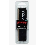 Оперативная память Kingston Fury Beast, DDR5, 16Gb (1x16GB), 5600MHz, CL36, DIMM, с радиатором, черный
