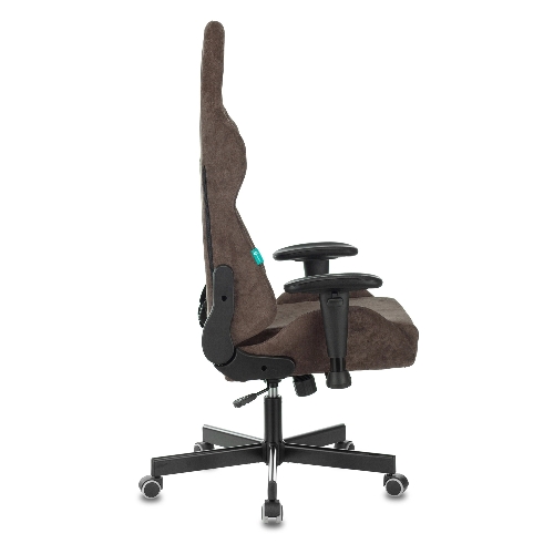 Кресло Бюрократ VIKING KNIGHT LT10 FABRIC коричневый, ткань, 120 кг, механизм качания