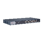 Коммутатор Hikvision DS-3E0526P-E/M, 24×1 Гбит/с PoE+ + 2×1 Гбит/с SFP, неуправляемый