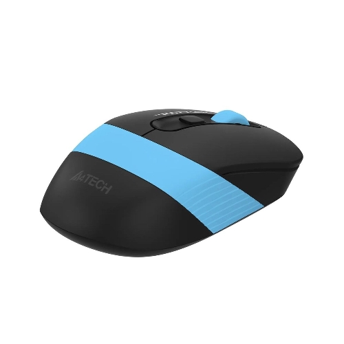 Мышь беспроводная A4Tech Fstyler FG10S черный/синий, 2000 dpi, радиоканал, USB, кнопки - 4