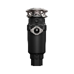 Измельчитель пищевых отходов Kuppersberg WSS 550 B, High-Tech, мощность 550 Вт, 3400-3800 об/мин, защита от перегрева, авто выключение, DC мотор, уровень шума 75 дБ, черный