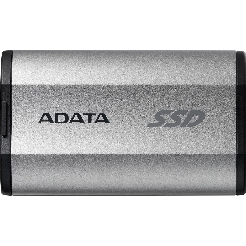 Внешний SSD ADATA SD810, 2TB, USB 3.2 Gen 2x2 Type-C, R/W 2000/2000, серебристый