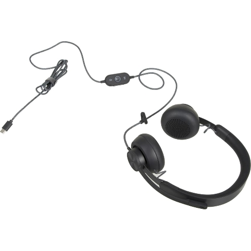 Гарнитура Logitech Zone Wired Teams графит, проводная, USB