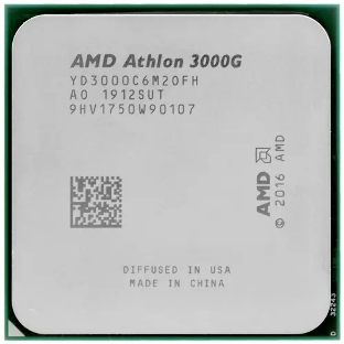Процессор AMD Athlon 3000G Soc-AM4 3.5GHz OEM
