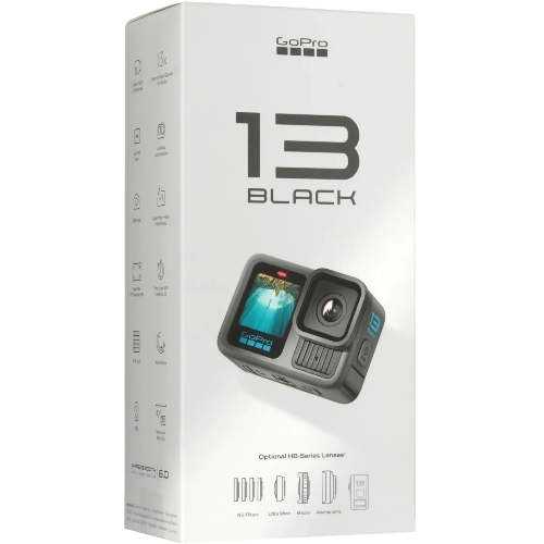 Экшн-камера GoPro HERO 13 1xCMOS 27.6Mpix черный