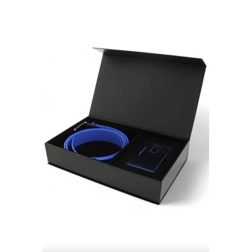 Ремень мужской Piquadro Blue Square CUBOX15B2R/N черный натур.кожа