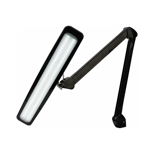 Лампа настольная бестеневая Rexant 31-0411, струбцина, "ECO light", 84 SMD LED, сенсорный диммер, черная