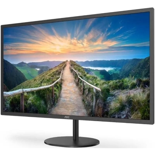 Монитор 31.5" AOC Q32V4 IPS 2560x1440, 75 Гц, 4 мс, 16:9, 250 кд/м2, 1xHDMI, 1xDP, 1x3.5 мм, черный
