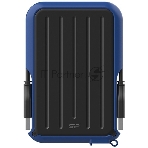 Внешний HDD 2.5" Silicon Power Armor A66, 2TB, USB 3.2 Gen 1 Type-A, 5400 rpm, черно-синий