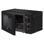 Микроволновая печь BBK 20MWS-717M/B черный, 20 л, 700 Вт, переключатели - поворотный механизм