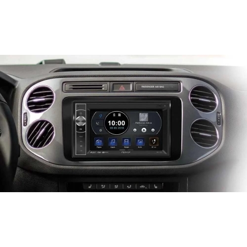 Автомагнитола Prology MPV-120, 2 DIN, 6.2", Bluetooth, USB Type-A, AUX, пульт ДУ