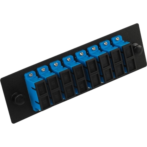 Панель Lanmaster LAN-APM-8X2LC/OS2 1/4 19" 8xLC дупл. 9/125 OS2 (упак.:1шт)
