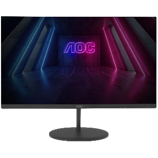 Монитор 23.8" AOC Q24V4EA IPS 2560x1440, 75 Гц, 4 мс, 16:9, 250 кд/м², HDMI, DisplayPort, встроенные динамики, черный