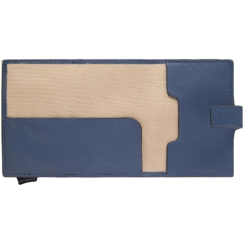 Картхолдер Piquadro Lyra PP5649W92R/BLU4 синий, натуральная кожа