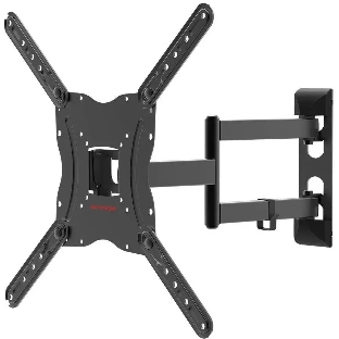 Кронштейн для телевизора Arm media LCD-404 new черный, 26"-55", max 30 кг, VESA 400x400 мм