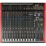 Микшерный пульт PROEL [MQ1642X] 16-ти канальный, 24 бит/48 кГц DSP, Bluetooth, медиа-плеер, 8x Combo XLR микр./лин. входа, 4x XLR+1/4" TRS (L/R) стерео микр./лин. входа, 2x XLR+1/4" TRS Main вых., 2x2 USB аудио интерфейс, 2x USB-A порта