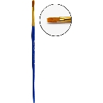 Набор кистей Silwerhof Color (набор 10шт) синтетика круглая №2,3/плоская №3,6,7,12/овальная №3,10