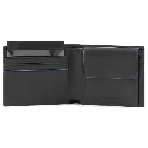 Кошелек мужской Piquadro Blue Square Revamp PU4188B2VR/N, натур.кожа, черный