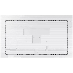 Панель Samsung WM65B Flip Chart Pro белый, 65 ", 3840x2160, 16:9, E-LED BLU, 350 кд/м2, 8 мс, cенсорный, 4000:1, 178°/178° (RUS)
