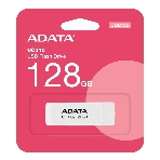 Флешка USB ADATA UC310 (UC310-128G-RWH), 128Gb, USB 3.2 Gen1, R/W 100/30, белый