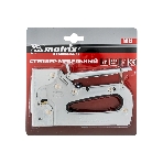 Степлер мебельный Matrix PROFESSIONAL металлический регулируемый, тип скобы 53, 6-14 мм