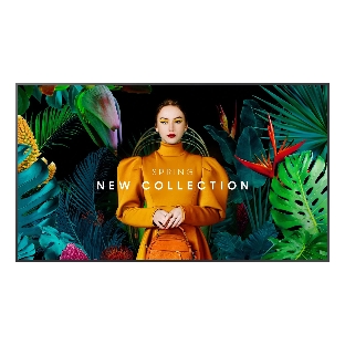 Панель Samsung QB75C черный VA, 75", 3840x2160, 350 кд/м², Tizen 7.0, 8 мс, 4000 :1, 16/7, 178/178