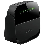 Роутер беспроводной D-Link DSL-2640U/R1A ADSL2+ черный ANNEX А